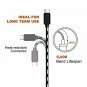 USB Type C CableCapenki 5Pack 3/3/6/6/10FT Nylon Braided Fast Charger USB C to U