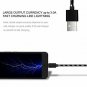 USB Type C CableCapenki 5Pack 3/3/6/6/10FT Nylon Braided Fast Charger USB C to U