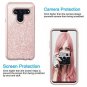 LEAPTECH LG V40 ThinQ Case, LG V40 Case, Bling Pattern 3 in 1 Heavy Duty Shockpr