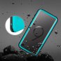 Samsung Galaxy S9 Plus Waterproof Case Bumper Kickstand Snowproof Durable Teal