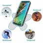Samsung Galaxy S9 Plus Waterproof Case Bumper Kickstand Snowproof Durable Teal