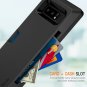 Trianium Galaxy Note 8 Wallet Case - Walletium Series Dual Layer Credit Card Wal