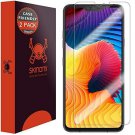 LG V40 ThinQ Screen Protector (Case Compatible)(2Pack), Skinomi TechSkin Full C