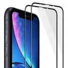 Tuxlke Tempered Glass Screen Protector for Apple iPhone XR 6.1 inch Support Full