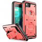 Google Pixel 2 Case Screen Protector Heavy Duty Shockproof TPU Slim Fit Pink