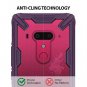 HTC U12 Plus Case Military Drop Tested Transparent Hard PC Back TPU Shockproof