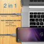 Capshi USBC to CCable 2Pack 6.6Ft USB C to USB C Charging Cord USB C Male to Mal
