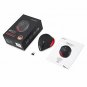 Vertical Left Handed Wireless Mouse Programmable 5 Buttons 1600 DPI Black