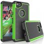 Google Pixel 2 Case Rugged Shock Absorbing Rubber Anti Scratch Slim Hybrid Green