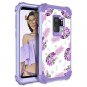 Samsung Galaxy S9 Plus Case Heavy Duty Hybrid Shockproof Slim Pineapple Purple