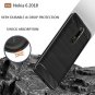 Nokia 6.1 / 6 2018 Case TPU Shock Absorption TPU Carbon Fiber Design Slim Black