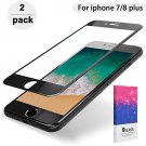 DFSP Compatible IPhone 7 Plus 8 Plus Screen Protector 3D Full Cover Edge to