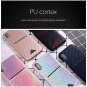 FANSONG Huawei P20 Pro Case Carbon Fiber Wallet Case Shockproof AntiScratches Ha