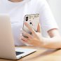 iPhone XS Case Soft Flexible TPU Ultra-Thin Shockproof Lightweight Flower Clear