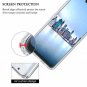 LG G7 Case Shockproof Slim Thin Flexible TPU Slim Soft Rubber White Flower