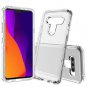 LG V40/LG ThinQ CaseACKETBOX Hybrid Heavy Duty Case for Girls 3in1 Crystal Cl