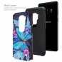 Samsung Galaxy S9 Plus Case Shockproof Screen Protector Hybrid Dual Layer Blue