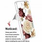 Google Pixel 3 XL Case, LEEGU Anti-Scratch Shockproof Floral Printed Clear Hard