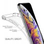 MoKo Compatible with iPhone Xs Max Case Crystal Clear Reinforced Corners TPU Bum