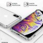 MoKo Compatible with iPhone Xs Max Case Crystal Clear Reinforced Corners TPU Bum