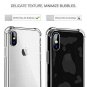 MoKo Compatible with iPhone Xs Max Case Crystal Clear Reinforced Corners TPU Bum