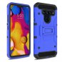 USHAWN Compatible LG V40 Case, LG V40 ThinQ Case, Hybrid Heavy Duty Armor Full B