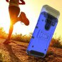 USHAWN Compatible LG V40 Case, LG V40 ThinQ Case, Hybrid Heavy Duty Armor Full B