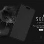 OnePlus 6T Case PU Leather Flip Folio Protective Cover Card Slot Kickstand Black