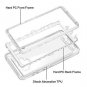Coolden Galaxy Note 9 Case, Hybrid Clear Phone Case Heavy Duty Protective Dual L