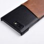 BlackBerry KEY2 Case,TwoTone Vintage Insert Card Genuine Leather Back Cover for