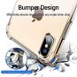 Ainope Case Compatible iPhone Xs Max Shock Absorption Crystal Clear with 4 Corne