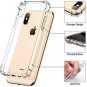 Ainope Case Compatible iPhone Xs Max Shock Absorption Crystal Clear with 4 Corne