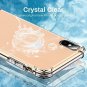 Ainope Case Compatible iPhone Xs Max Shock Absorption Crystal Clear with 4 Corne