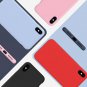iPhone Xs Max 6.5 inch (2018) Liquid Silicone Case Gel Rubber Shockproof Blue