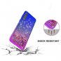 Huawei P20 Pro Case Glitter HD Screen Protector Shockproof Hybrid Blue Purple