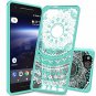 Google Pixel 2 Case Ultra Thin Slim Fit Bumper Hard Back Screen Protector Mint