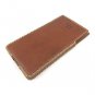 Blackberry KΕΥ2 Case Handmade Genuine Leather Built Ιn Magnet Holster Brown