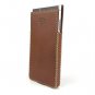 Blackberry KΕΥ2 Case Handmade Genuine Leather Built Ιn Magnet Holster Brown