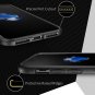 iPhone XS Case Wireless Charging Shield Slim Fit With Carbon Texture Black NEW