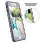 iPhone 8 Plus Case Flexible TPU Shockproof Lightweight Anti Slip Mint Stripes
