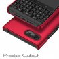 BlackBerry KEY2 Case Anti Drop Full Protection Smoothly Skin Shield Luxury Red