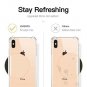GVIEWIN Crystal Clear iPhone Xs Max Case, Soft TPU Cover with Shock Absorption B