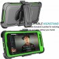 Samsung Galaxy S9 Plus Case Holster Clip Shockproof Kickstand Armor Green