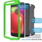 Samsung Galaxy S9 Plus Case Holster Clip Shockproof Kickstand Armor Green