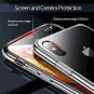ESR Mimic Tempered Glass Case for iPhone Xs Max?9H Tempered Glass Back Cover M