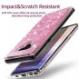 Galaxy Note 9 Case Luxury Glitter Bling Liquid Floating Flowing Sparkles Clear