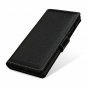 BlackBerry Key2 Case. Flip Leather Wallet Cover with Card Slots for Key2, Black