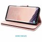 Samsung Galaxy S9 Wallet Case Luxury Glitter PU Leather Cash Holder Cover Pink
