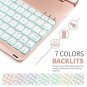 New iPad Pro 10.5 Keyboard CaseBoriyuan Protective Ultra Slim Hard Shell Folio S