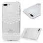 iPhone 8 plus Case 6 Pcs TPU Rubber Bumper Slim Print Patterns Transparent